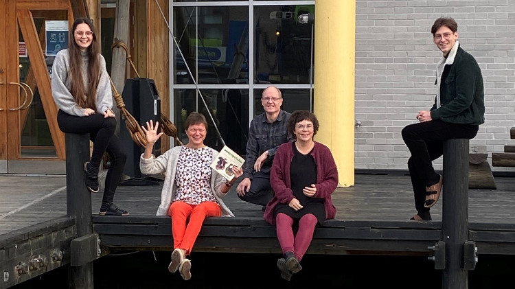 Part of the niversity of Tromso team involved in the organisation of training activities in AquaVitae.