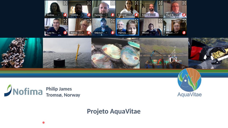 Participants in the meeting of the case study on biofloc and pond-based IMTA.