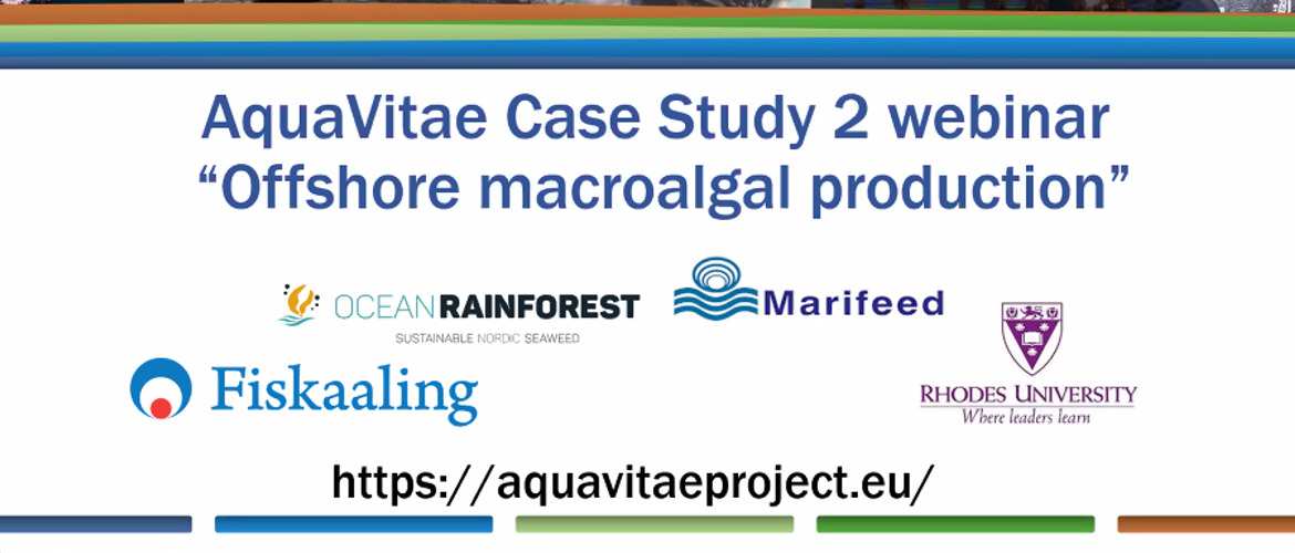 AquaVitae workshop on offshore cultivation by Ocean Rainforest.