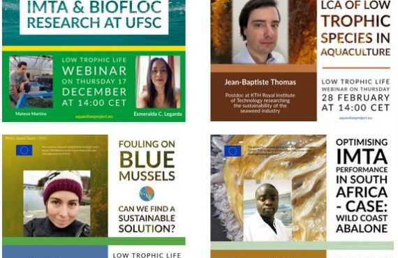 AquaVitae Low-Trophic Life Webinars.