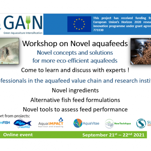 GAIN workshop on novel Aquafeeds