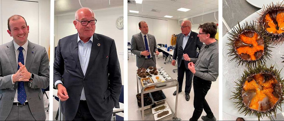 EU Commissioner Virginijus Sinkevi?ius visit at Nofima