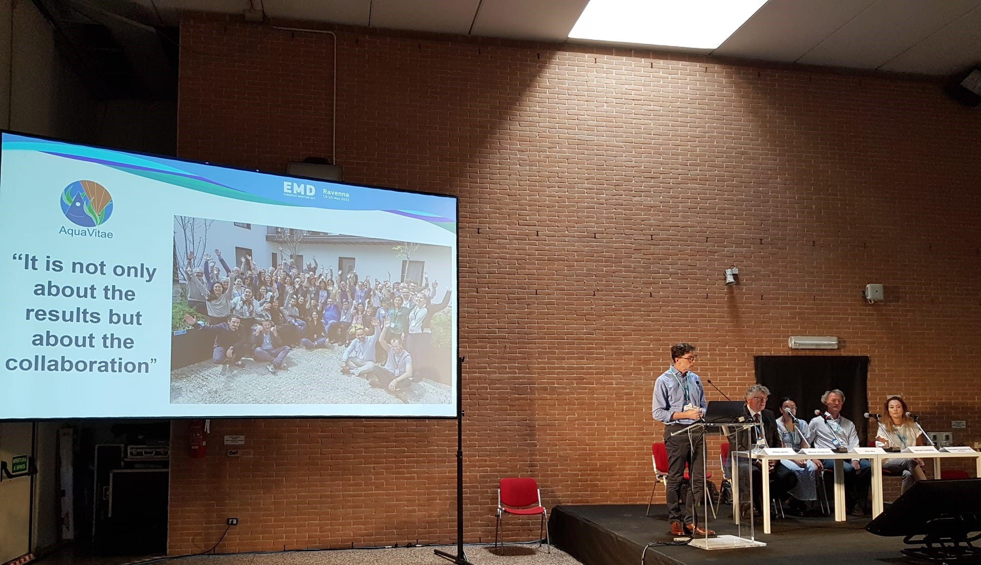 workshop at European Maritime Day