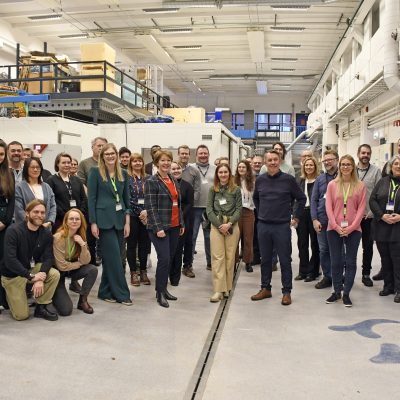 group picture of the network, including the mayor of Tromsø, Gunnar Wilhelmsen