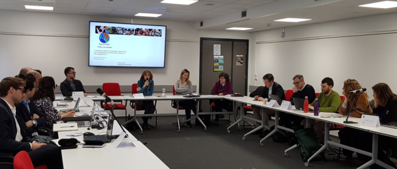 Lorella de la Cruz, Deputy Head of Unit MARE A4,opening the roundtable.